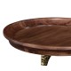 Unusual circular side table