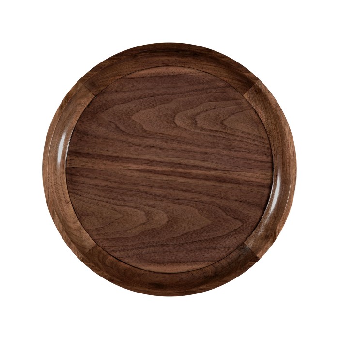 Unusual circular side table