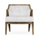 Langkawa Oak & Rattan Occasional Chair