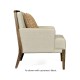 Langkawi Light Brown Oak Occasional Chair