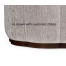 Langkawi Walnut Circular Ottoman