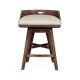 Langkawi Natural Walnut Counter Stool