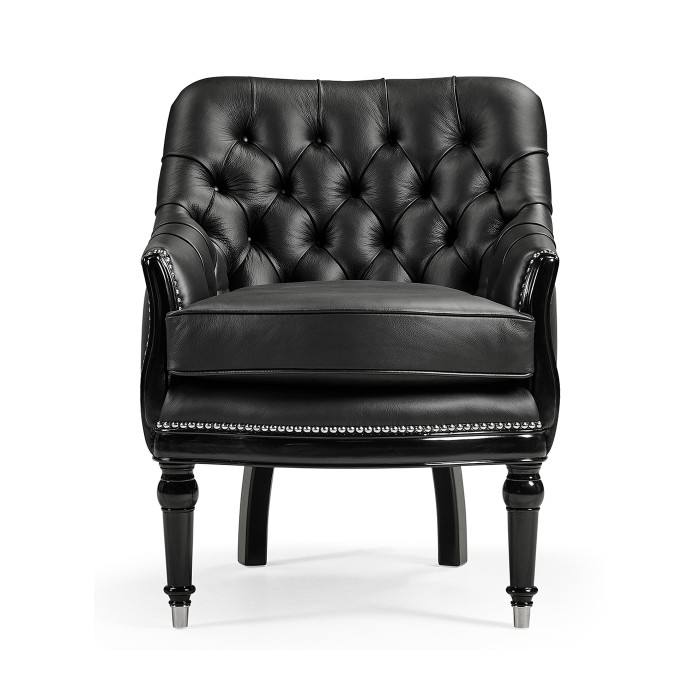 Kensington Black Painted Club Chair