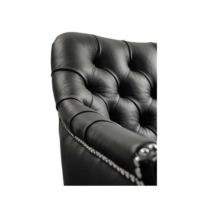 Kensington Black Painted Club Chair