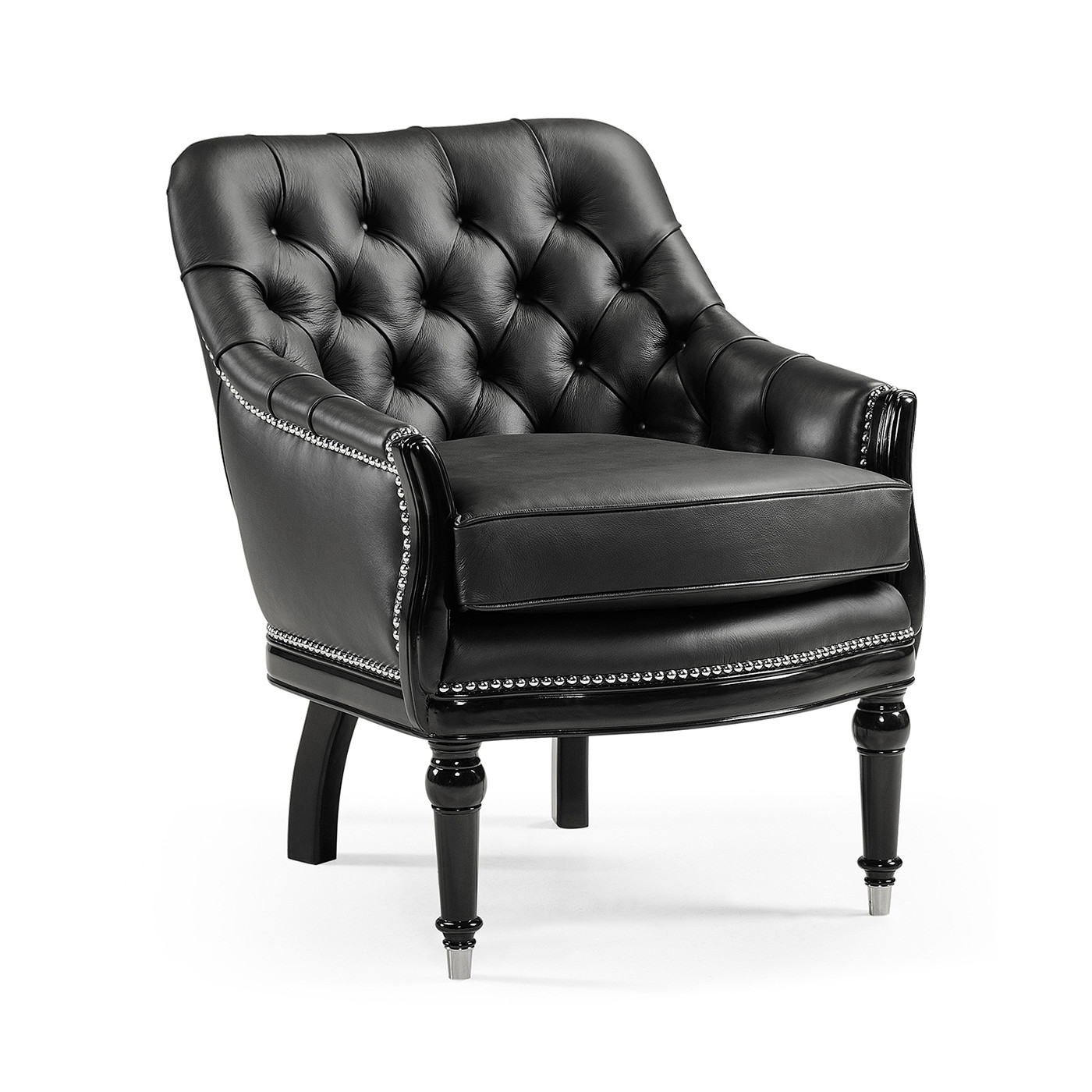 Kensington Black Painted Club Chair