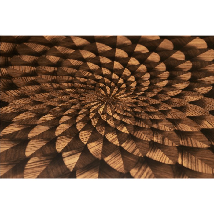 Feather Inlay Coffee Table