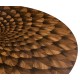 Feather Inlay Coffee Table