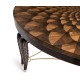 Feather Inlay Coffee Table