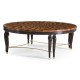 Feather Inlay Coffee Table