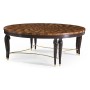 Feather Inlay Coffee Table