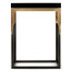 Square Natural Walnut Tray Table
