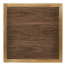 Square Natural Walnut Tray Table
