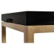 Square Natural Walnut Tray Table