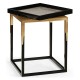 Square Natural Walnut Tray Table