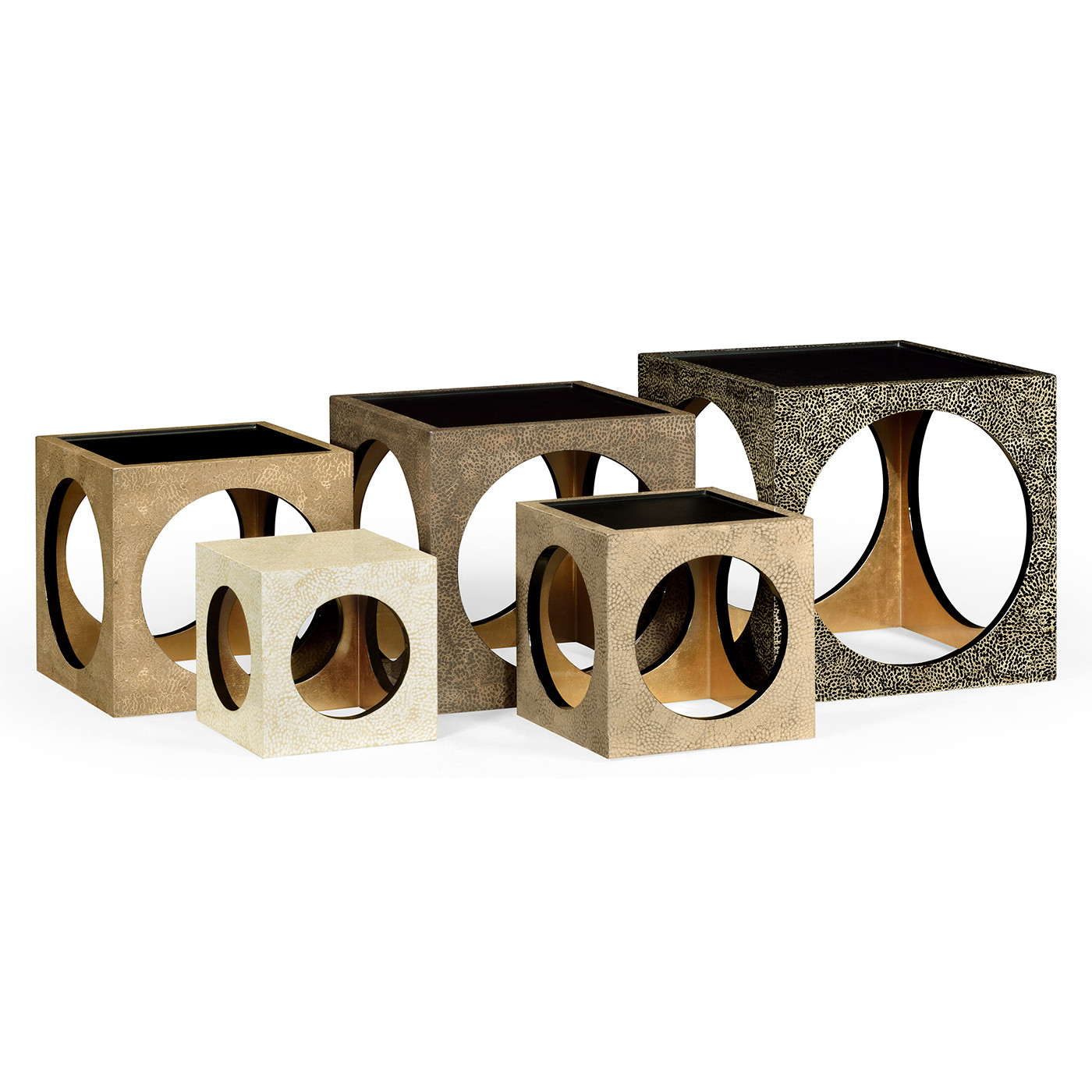 Eggshell Cube Nesting Tables