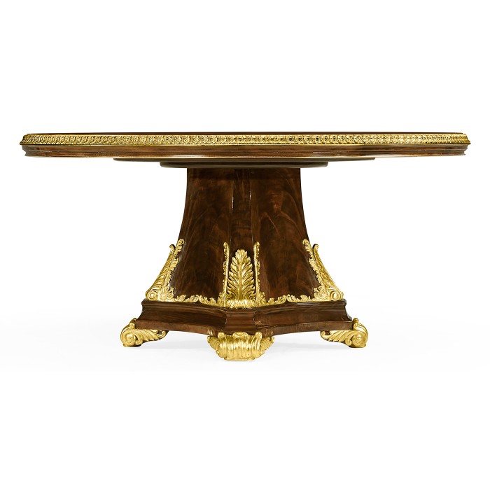 Dining Table with Gilt Carved Molding 79