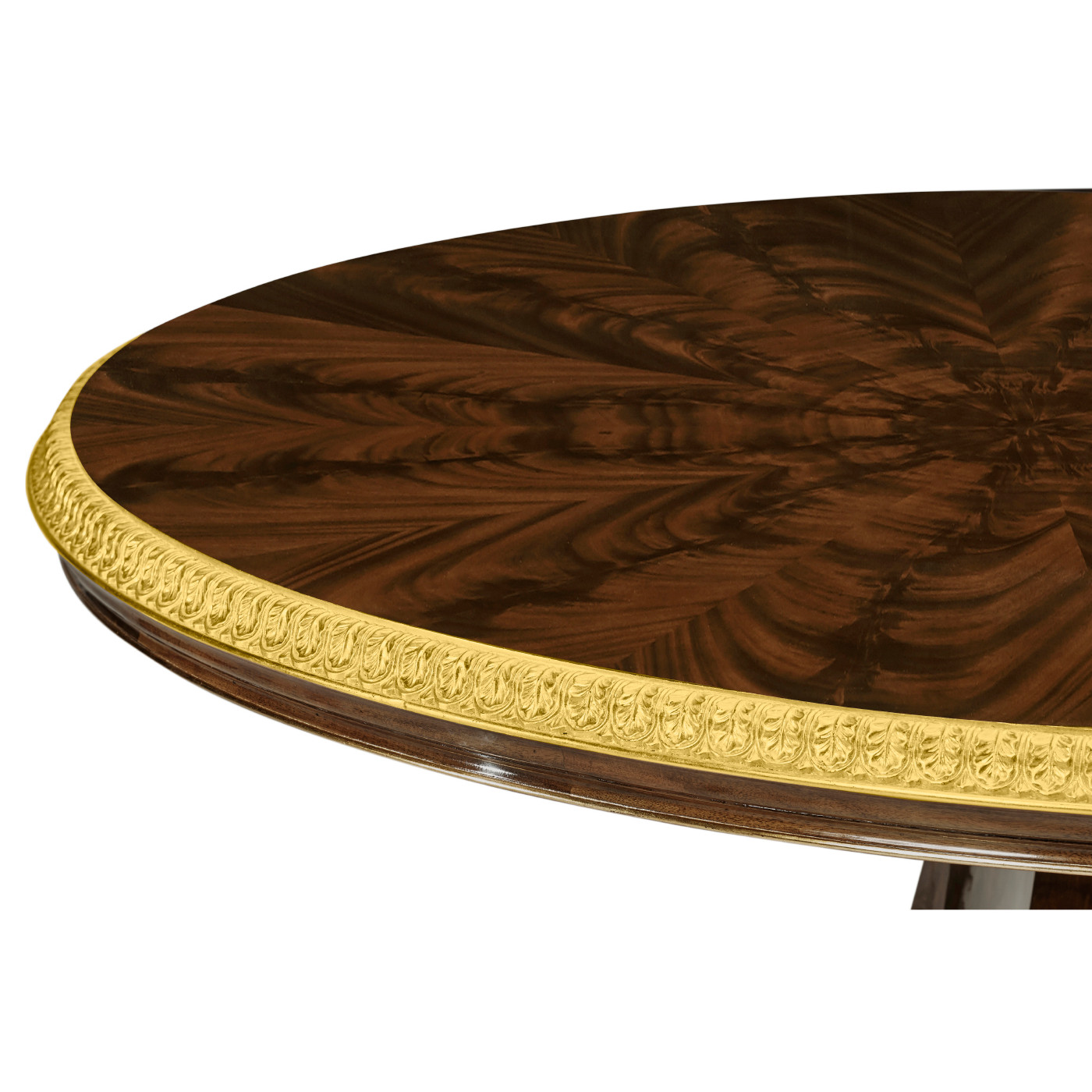 Dining Table with Gilt Carved Molding 79