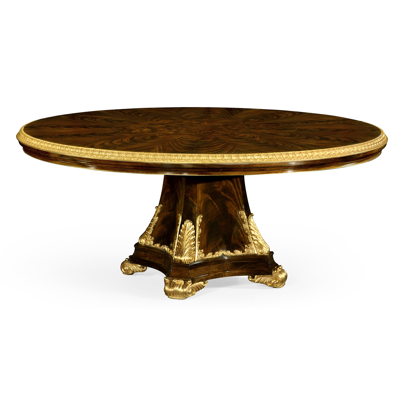 Dining Table with Gilt Carved Molding 79