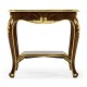 Side table with gilt carved detailing