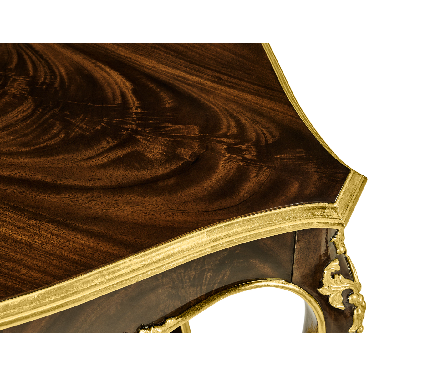 Side table with gilt carved detailing