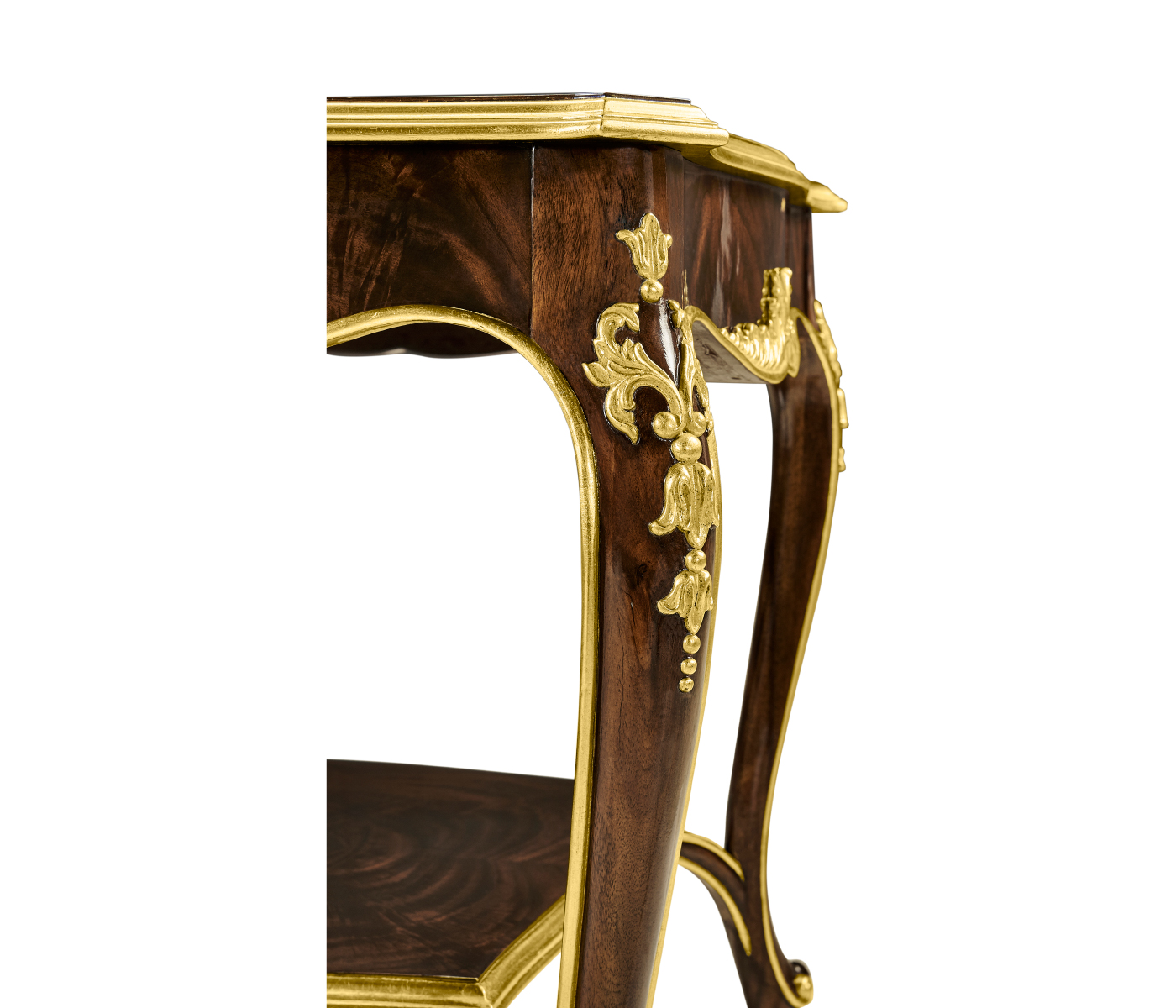 Side table with gilt carved detailing
