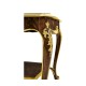 Side table with gilt carved detailing