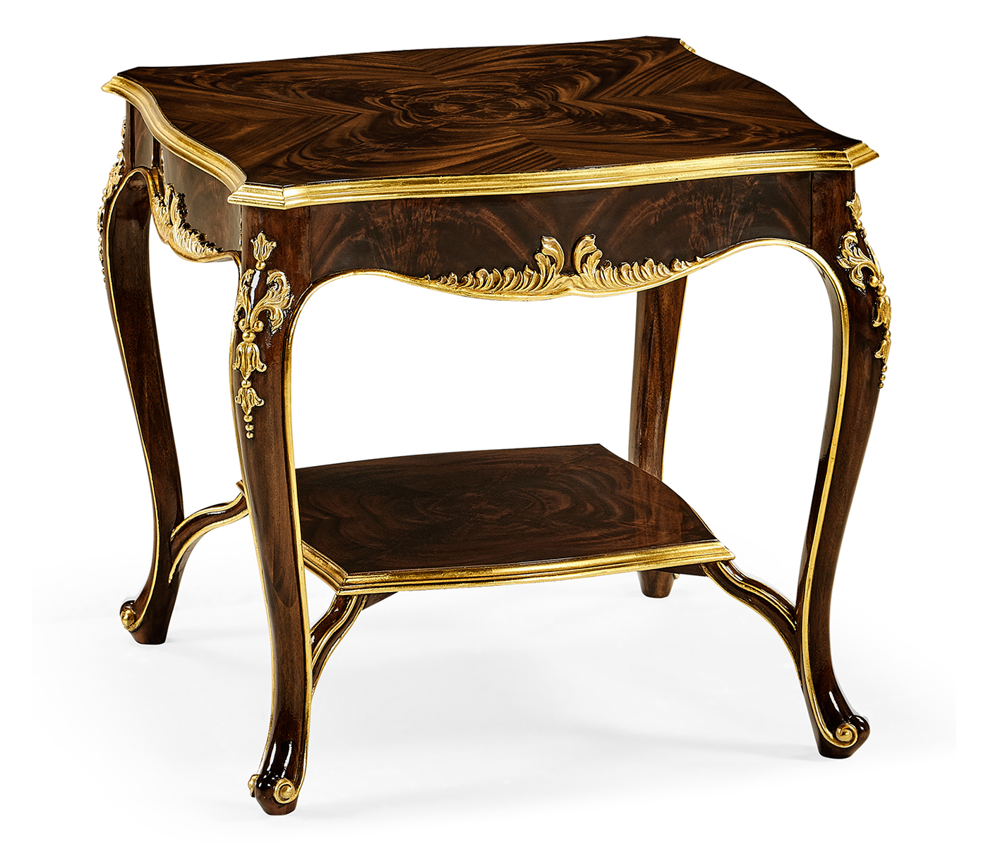 Side table with gilt carved detailing
