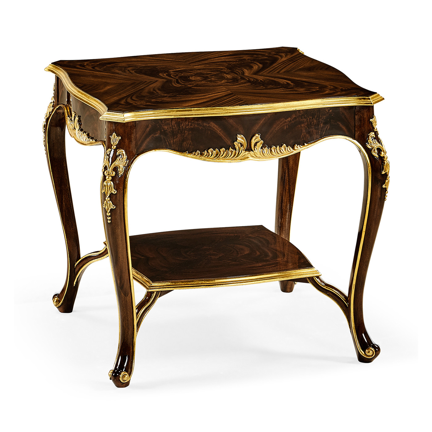 Side table with gilt carved detailing