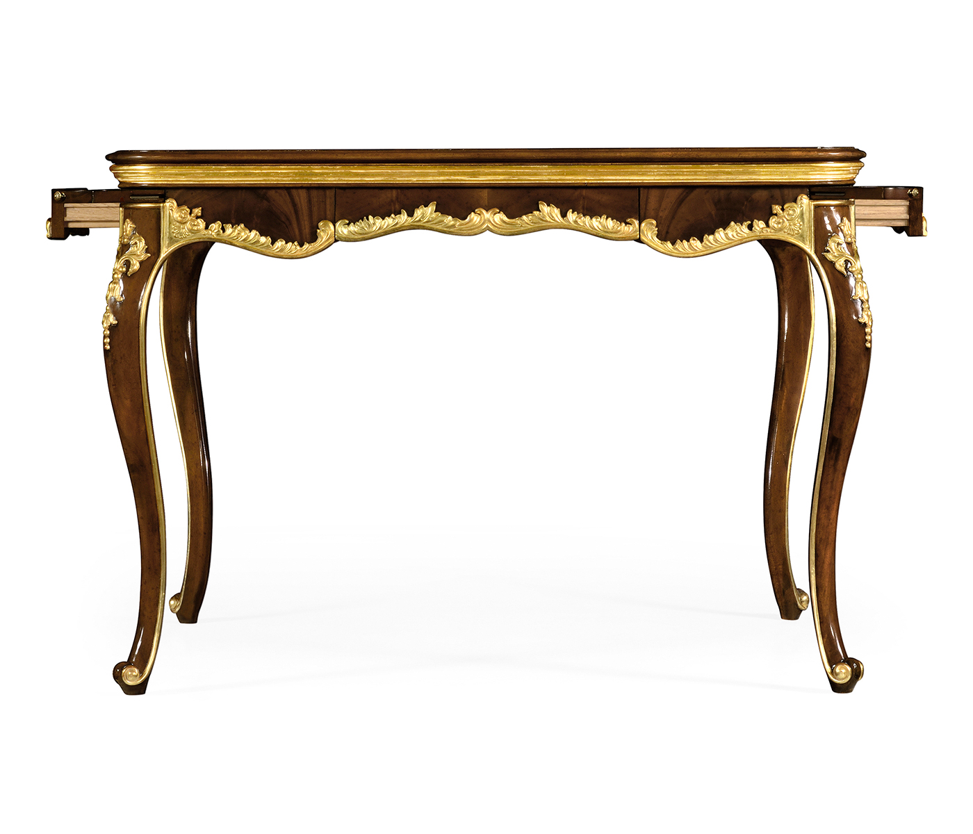 Interchangeable Breakfast/Games table with gilt carved detailing