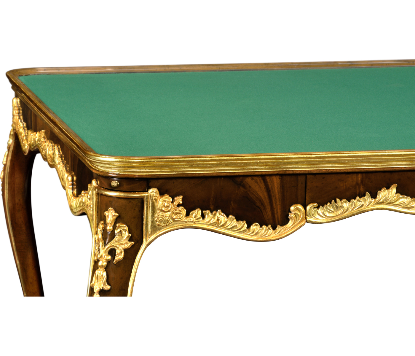 Interchangeable Breakfast/Games table with gilt carved detailing