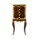 Mahogany & Gilded Flatware Collectors Cabinet