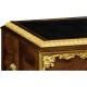 Mahogany & Gilded Flatware Collectors Cabinet