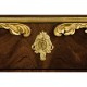 Mahogany & Gilded Flatware Collectors Cabinet