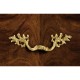 Mahogany & Gilded Flatware Collectors Cabinet