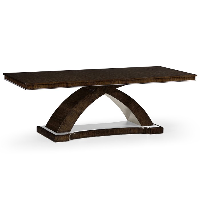 Black Eucalyptus Rectangular Dining Table 62
