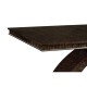 Black Eucalyptus Rectangular Dining Table 84