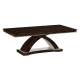 Black Eucalyptus Rectangular Dining Table 84