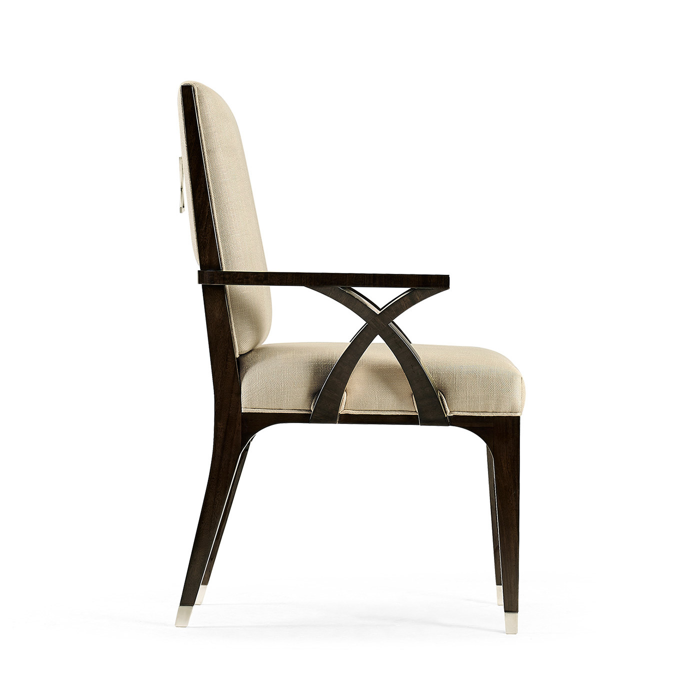 Black Eucalyptus Dining Arm Chair