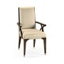 Black Eucalyptus Dining Arm Chair