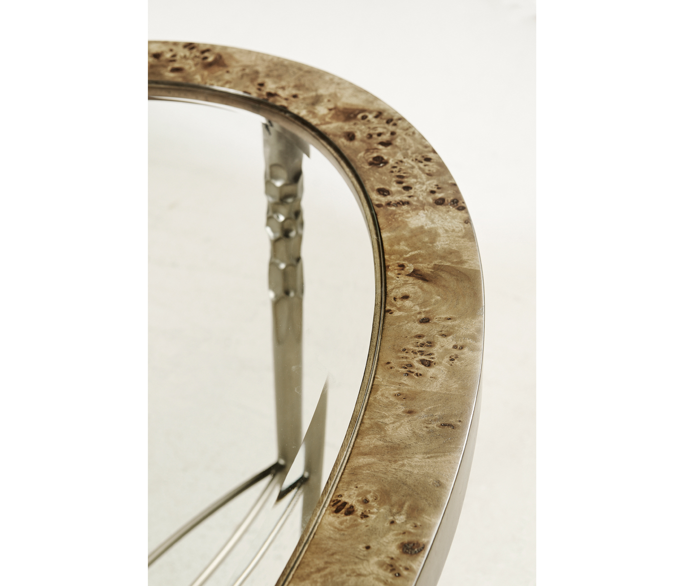 Fulgurite Golden Amber Cocktail Table