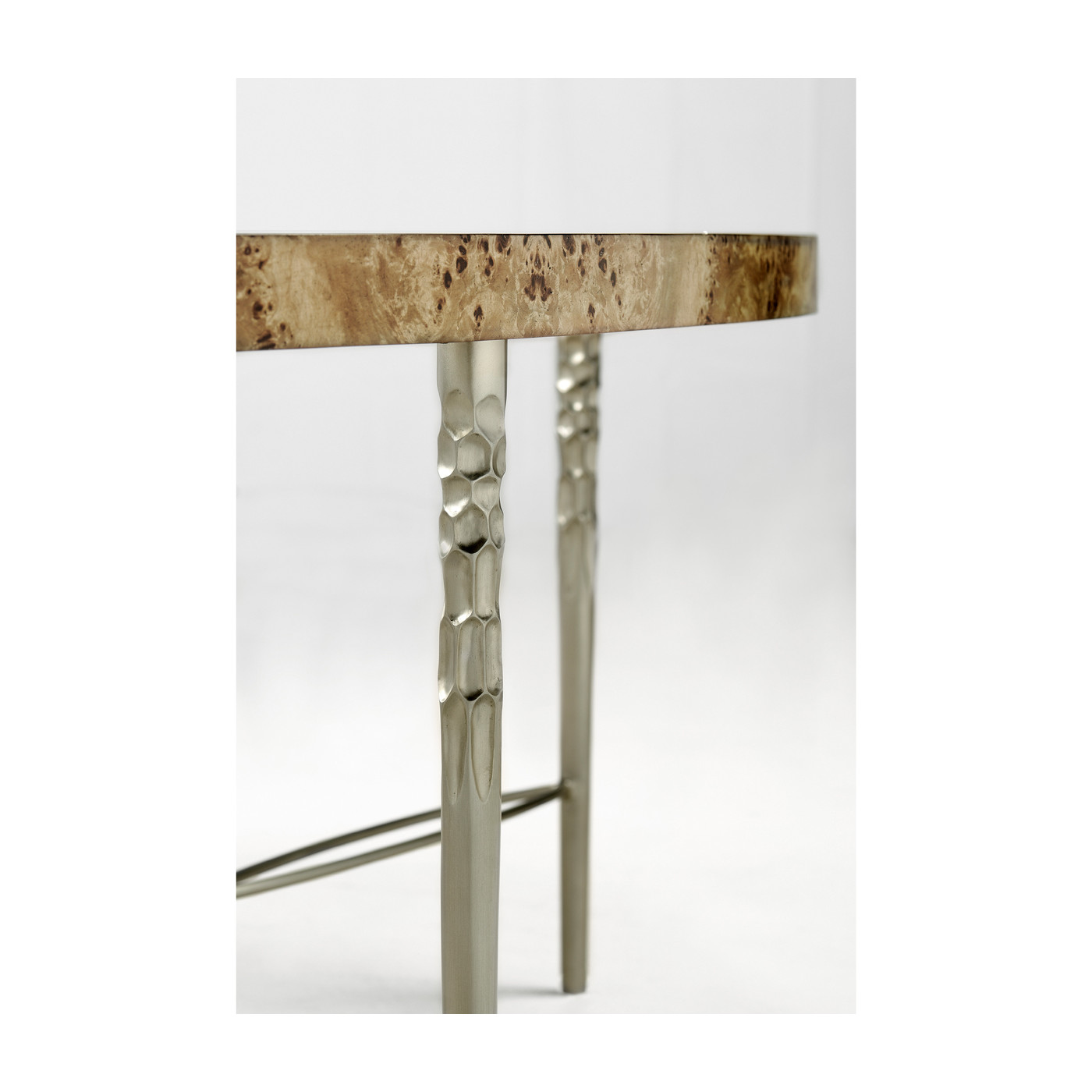 Fulgurite Golden Amber Cocktail Table