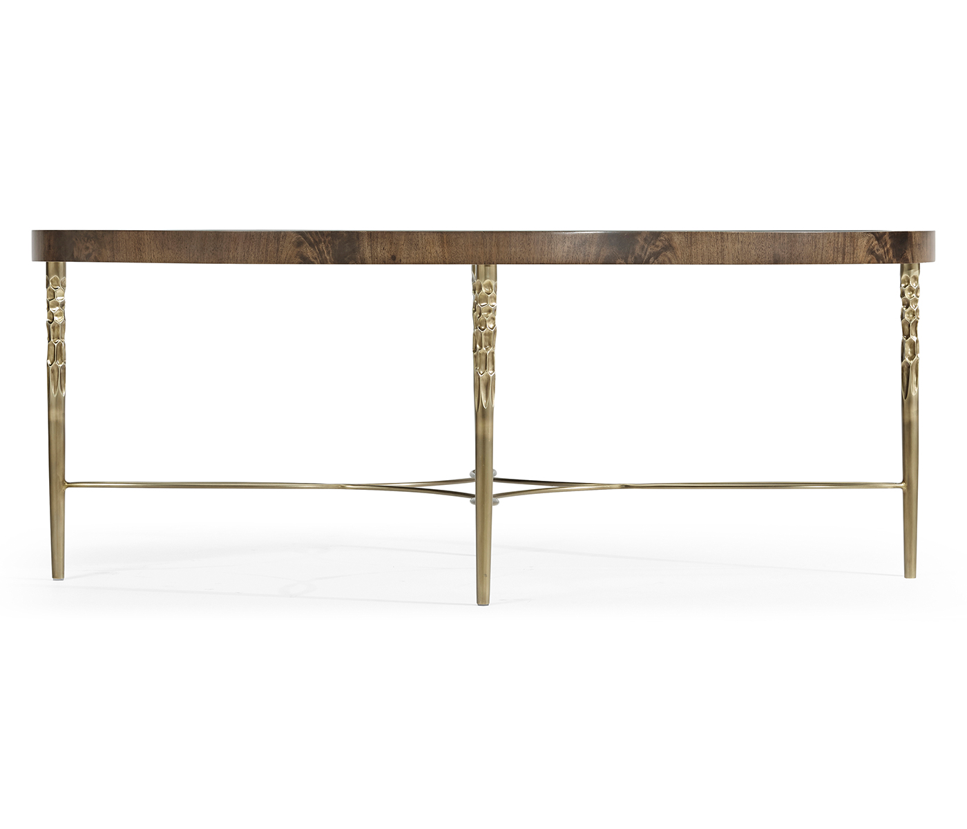 Oval Buckingham Mahogany Cocktail Table