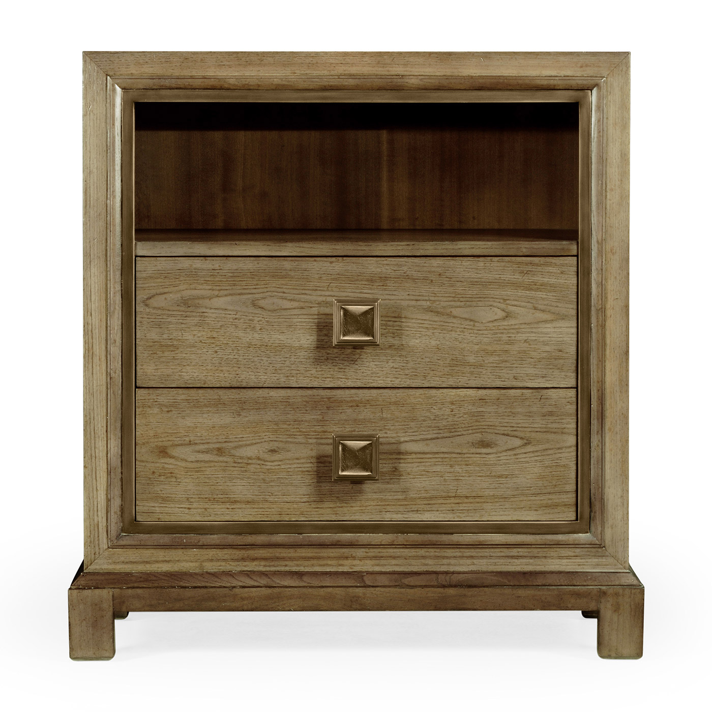 Nightstand in light grey chestnut