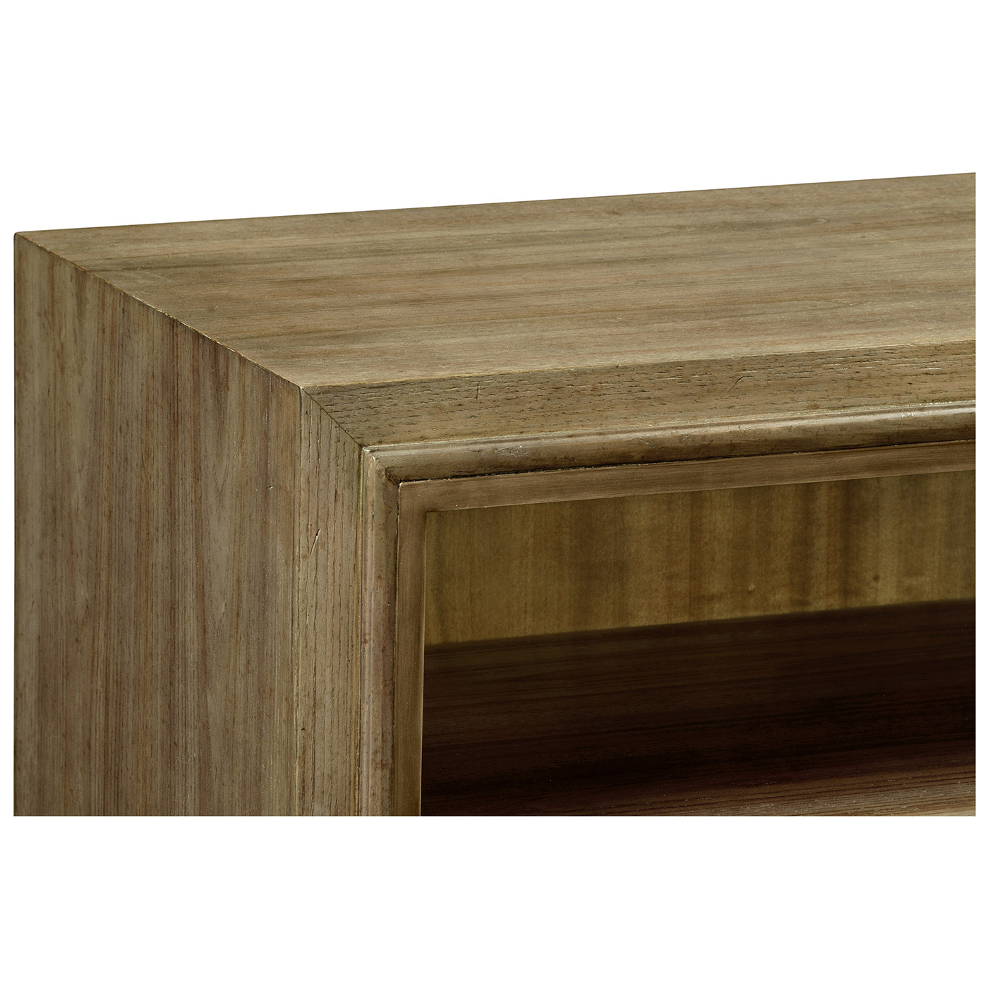 Nightstand in light grey chestnut
