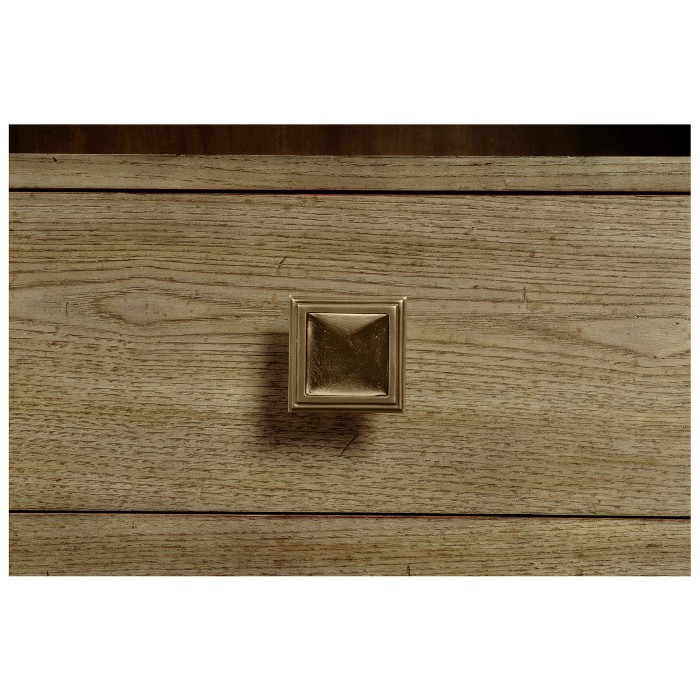 Nightstand in light grey chestnut