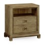 Nightstand in light grey chestnut