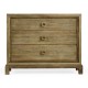 Large chest of drawers in light grey chestnut