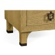Natural Oak Chest of Drawers with Marble Top
