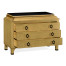 Natural Oak Chest of Drawers with Marble Top