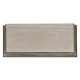 Pewter Oak Chest of Drawers with Marble Top